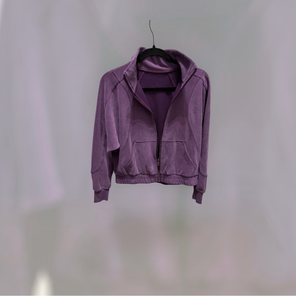 Lululemon Brushed Softstreme Funnel-Neck Full Zip Up - Picture 7 of 9